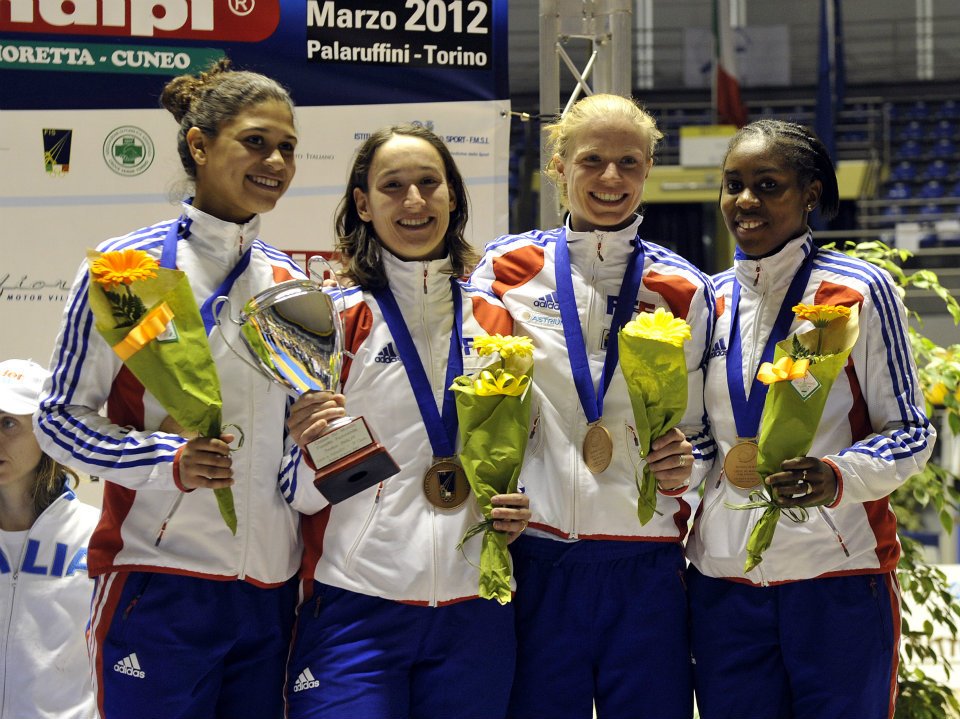 L'équipe de france a remporté le bronze à Turin
