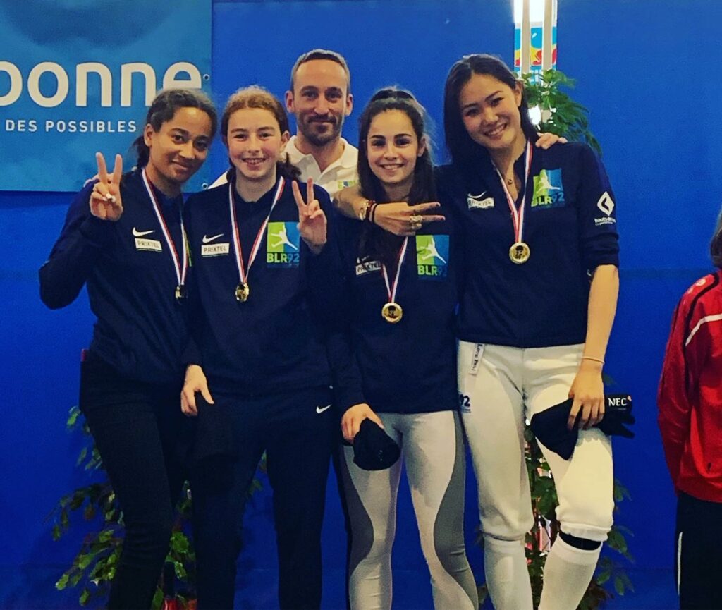 Les filles remporte le titre de championne de France 2019
