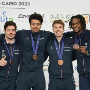 Belle médaille de bronze pour Rafael et ses coéquipiers de l'équipe de France à la Coupe du monde du Caire
