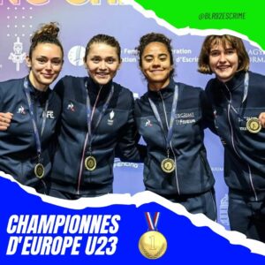 Les françaises championnes d'Europe U23 !!!