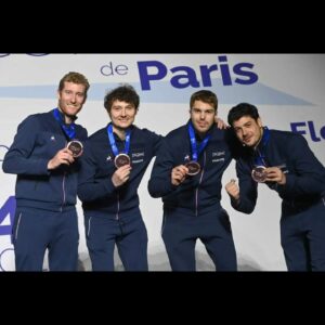 Belle 3ème place pour Rafael et ses coéquipiers de l'équipe de France