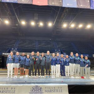 L'équipe 1 médaillée de bronze aux championnats de France N1