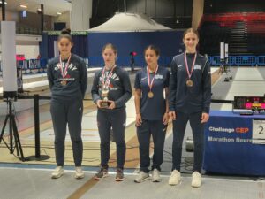 Belle 3ème place pour Lola et Camille au circuit national de Paris