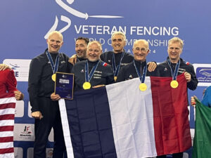 Cyril et ses coéquipiers de l'équipe de France décrochent un deuxième titre consécutif de champion du monde