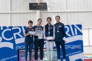 Magnifique médaille de bronze pour Hélène à la Fête des Jeunes 2025