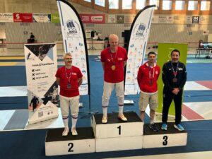 Cyril médaillé de bronze aux championnats de France Vétéran 2