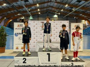 Magnifique 2ème place pour Maxence au Licciardi M12