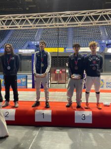Constantin remporte la médaille de bronze en N2