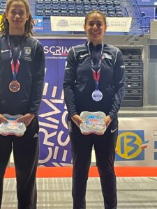 Audrey remporte la médaille d'argent en N2