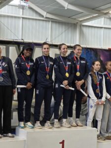 Alice, Jade, Ilona et Mérédith championnes de France N2