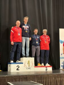 Belle médaille de bronze pour Vincent aux championnats de France vétéran