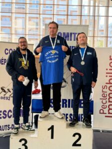 Patrice et Cyril, 1er et 2ème au championnat départemental